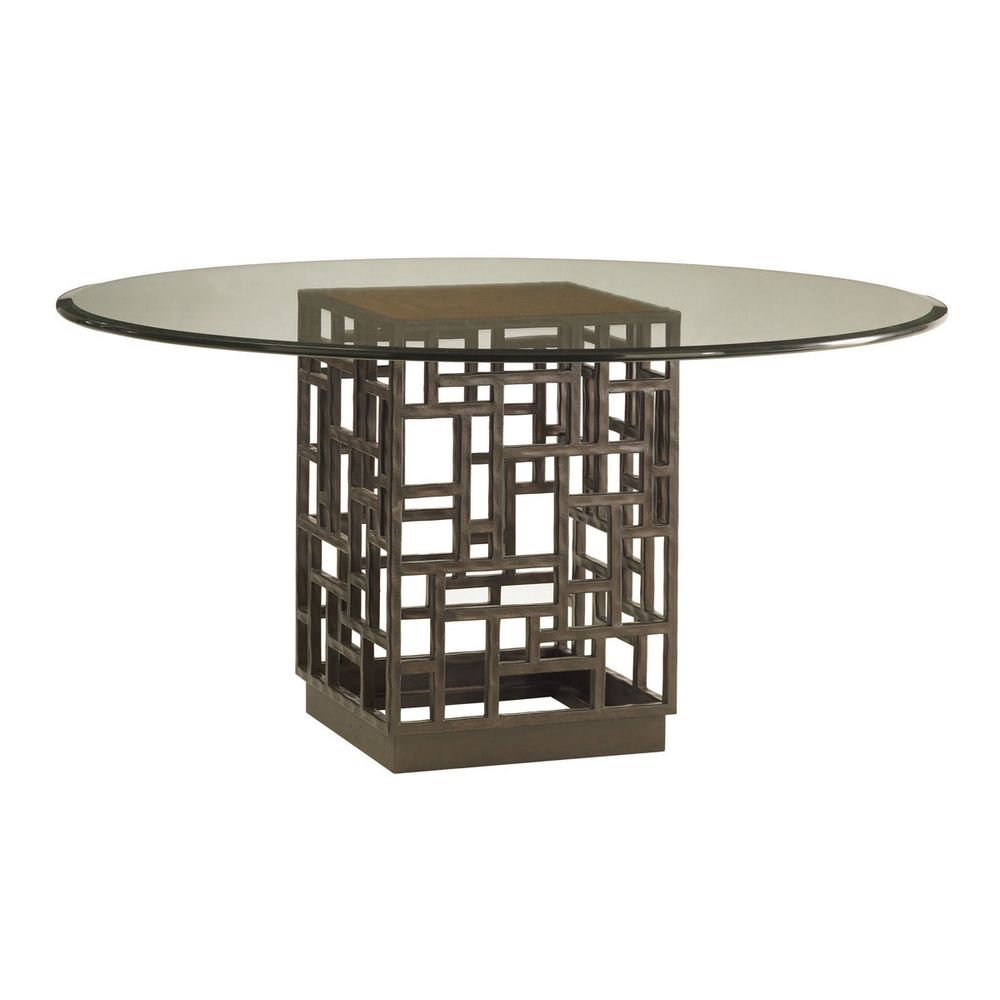 Dining Tables South Sea Dining Table With 54 Inch Glass Top - Bali