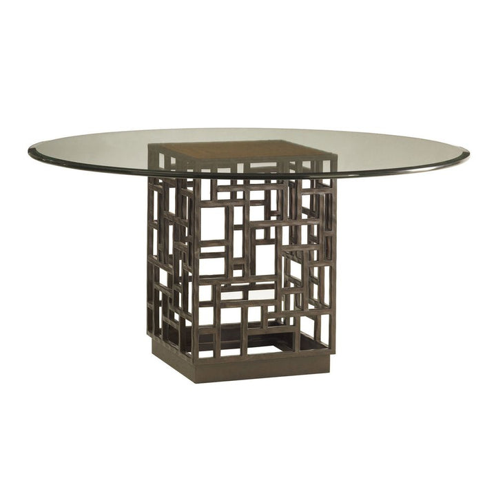 Dining Tables South Sea Dining Table With 54 Inch Glass Top - Bali