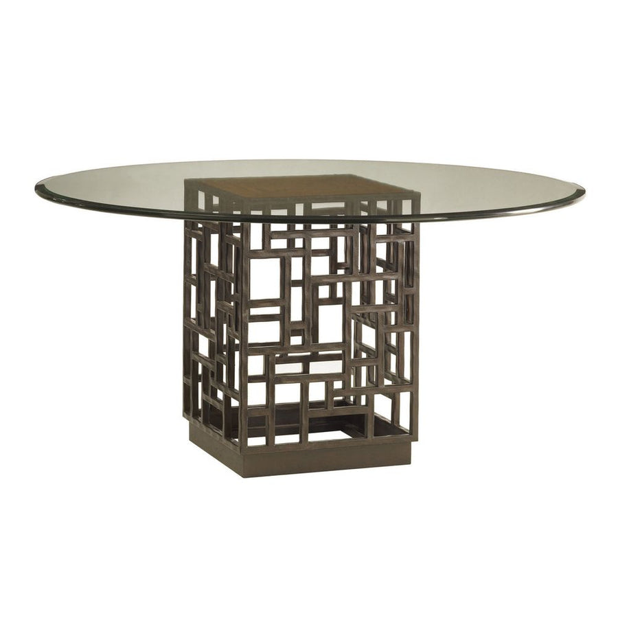 Dining Tables South Sea Dining Table With 54 Inch Glass Top - Bali