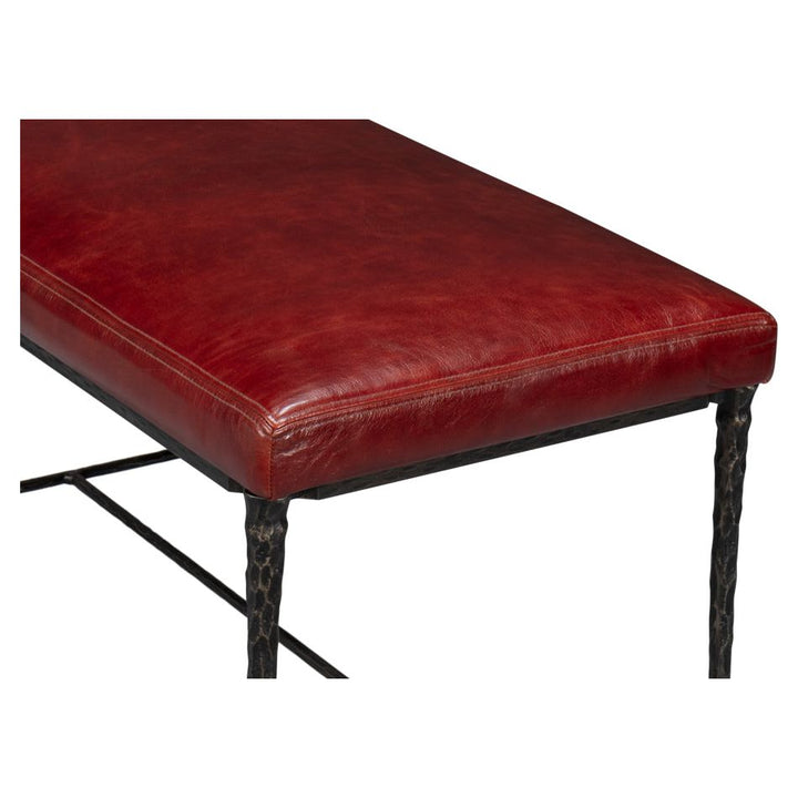 Kings Road Leather Bench