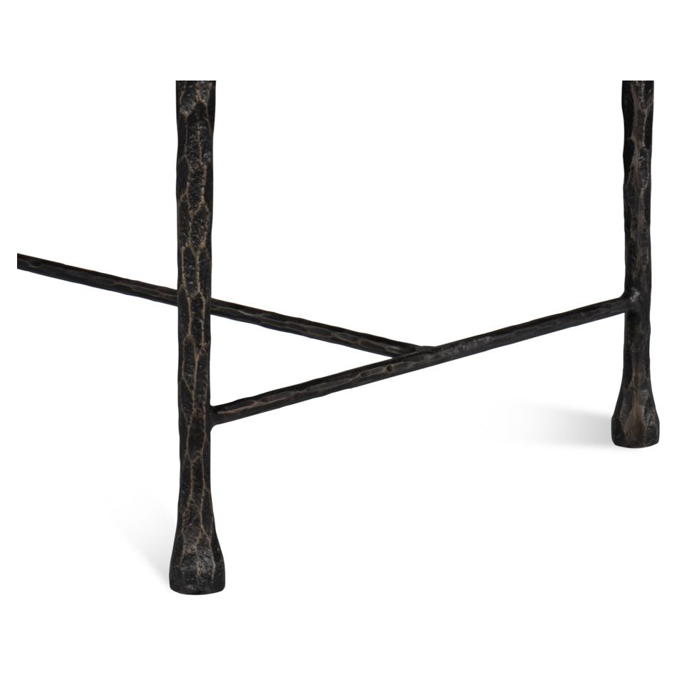 Kings Road Leather Bench