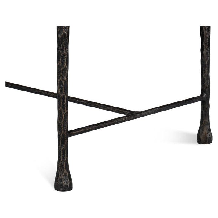 Kings Road Leather Bench