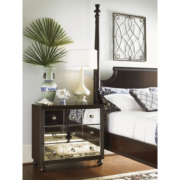 Nightstands Starlight Mirrored Nightstand - Kona