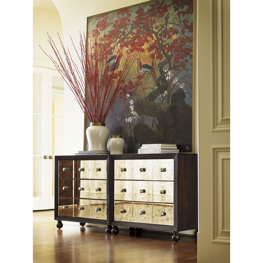 Nightstands Starlight Mirrored Nightstand - Kona