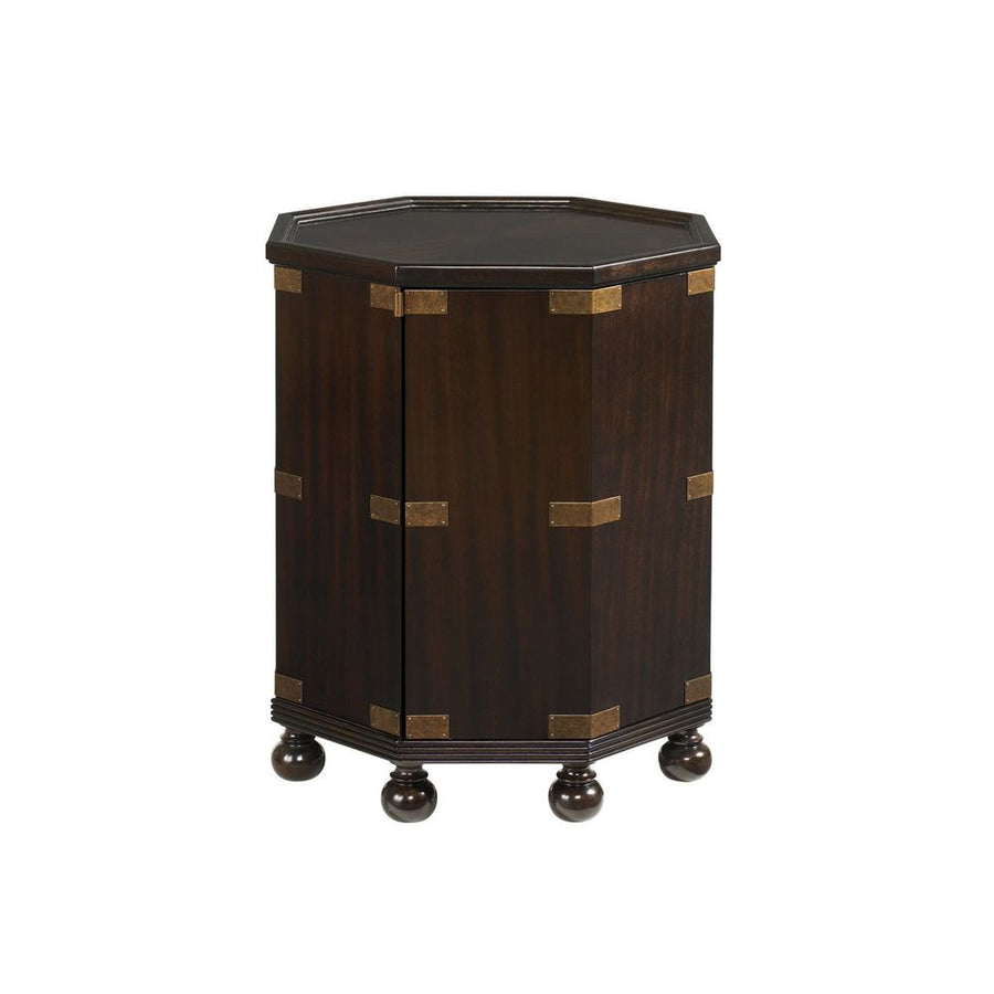 Side Tables Pacific Campaign Accent Table - Kona