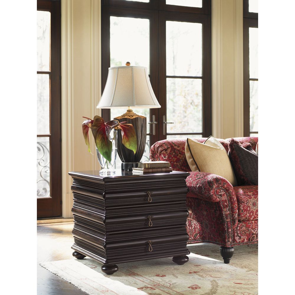 Side Tables Black Sands Lamp Table - Kona
