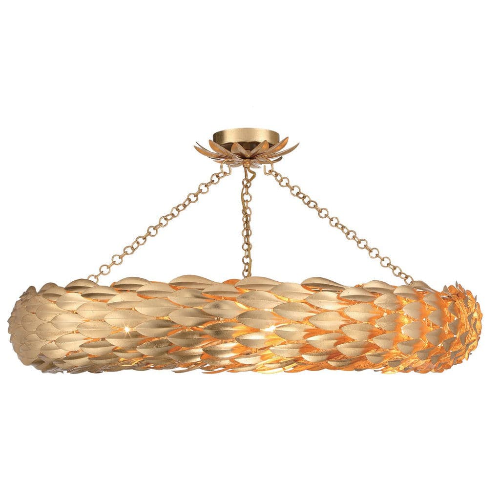 Broche Collection-Crystorama Lighting Company-CRYSTO-538-GA_CEILING-ChandeliersAntique Gold-8 Light-14-France and Son