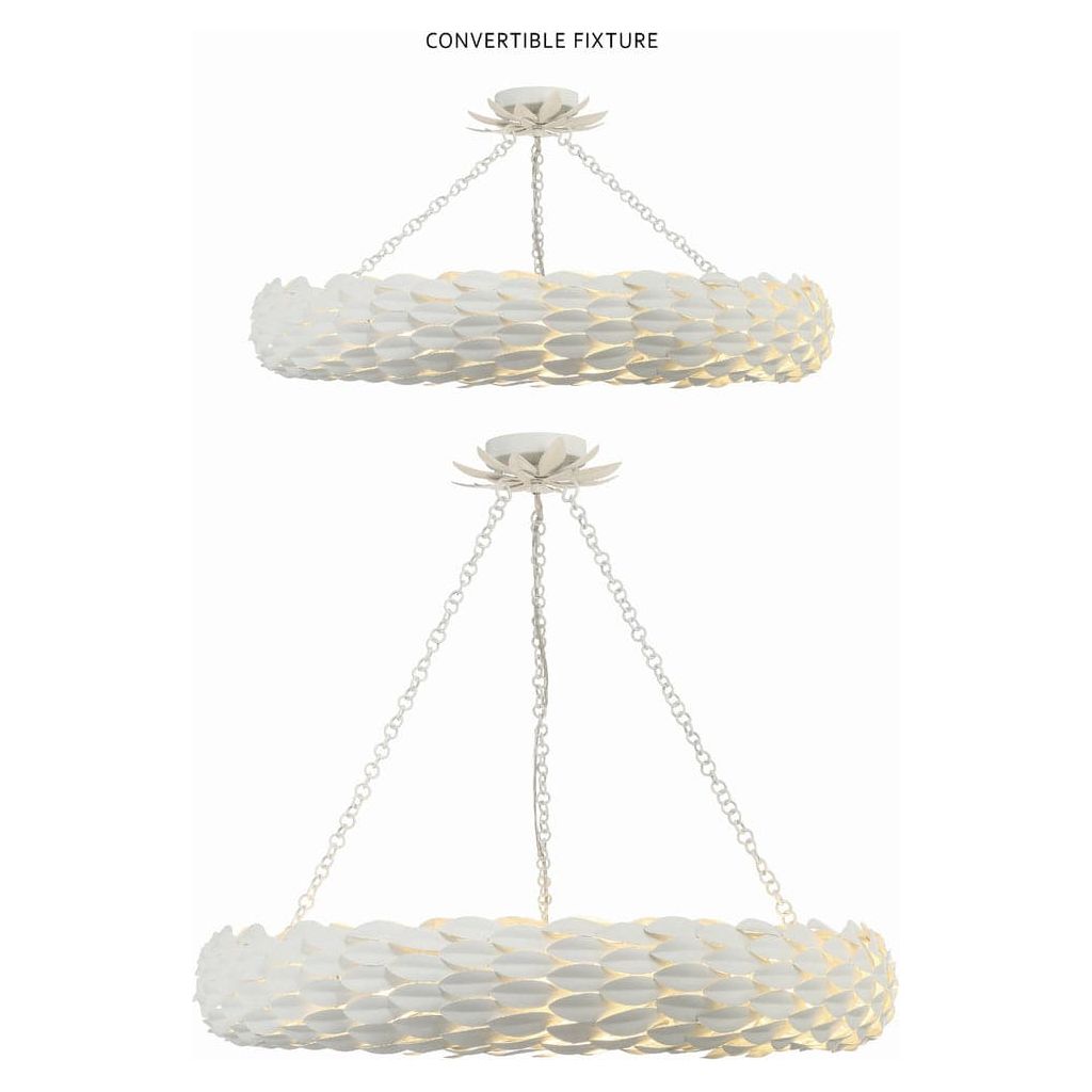 Broche Collection-Crystorama Lighting Company-CRYSTO-536-GA_CEILING-ChandeliersAntique Gold-6 Light-20-France and Son