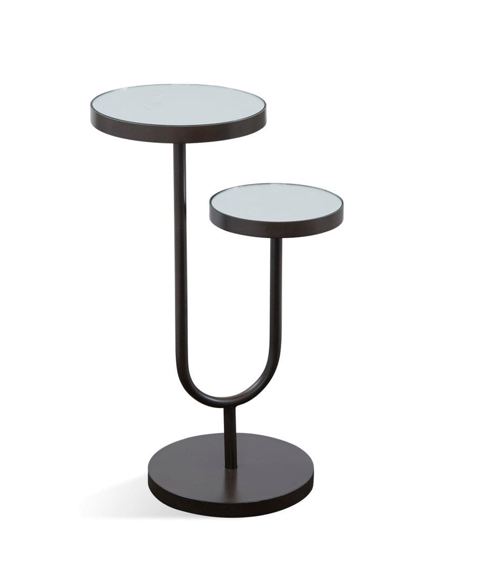 High-Low Scatter Table-Bassett-BASSETT-5380-LR-224-Side TablesBlack Bronze-3-France and Son