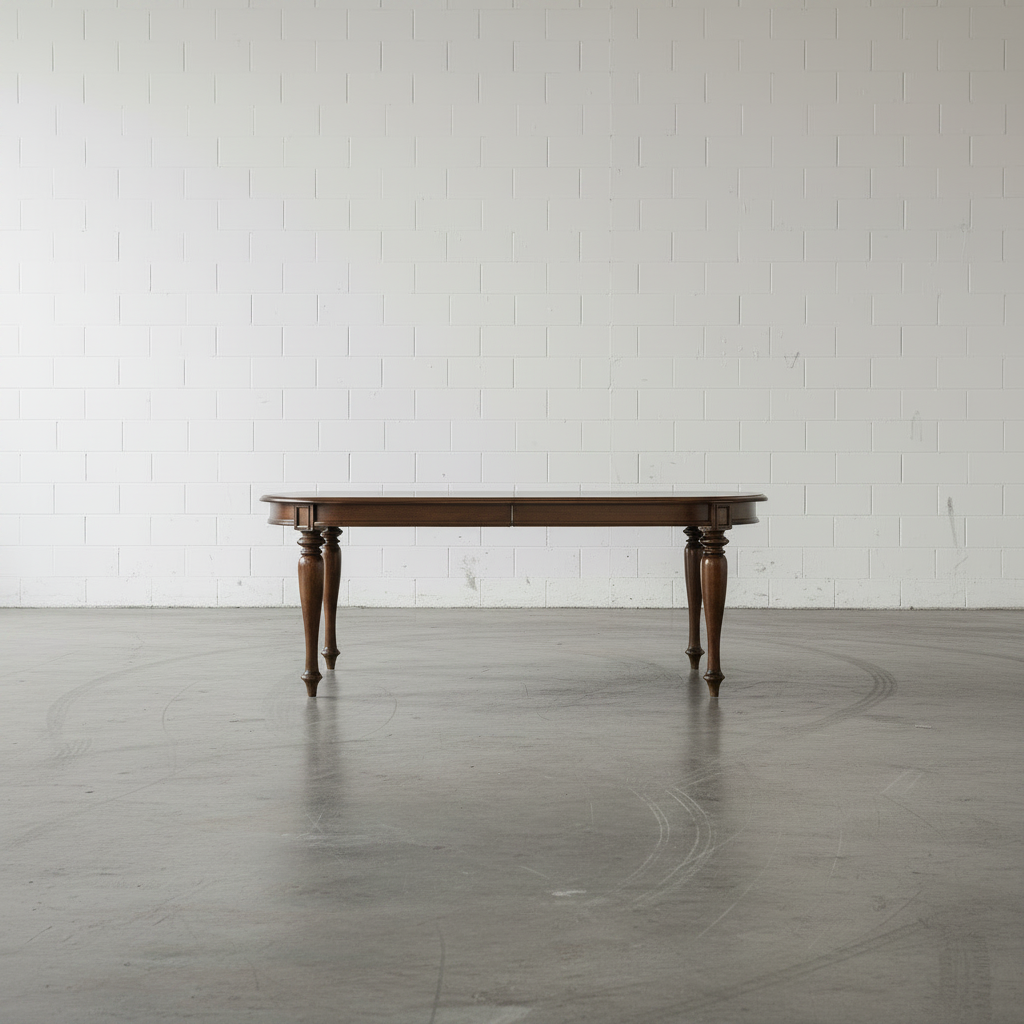 Leesburg Leg Dining Table with Two 18'' Leaves - Open Box