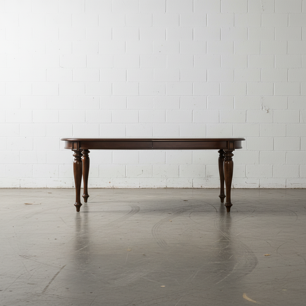 Leesburg Leg Dining Table with Two 18'' Leaves - Open Box