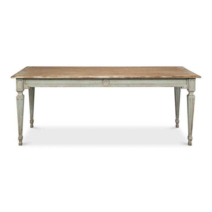 Elise Dining Table, Sage