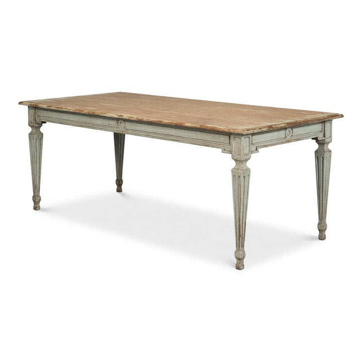 Elise Dining Table, Sage