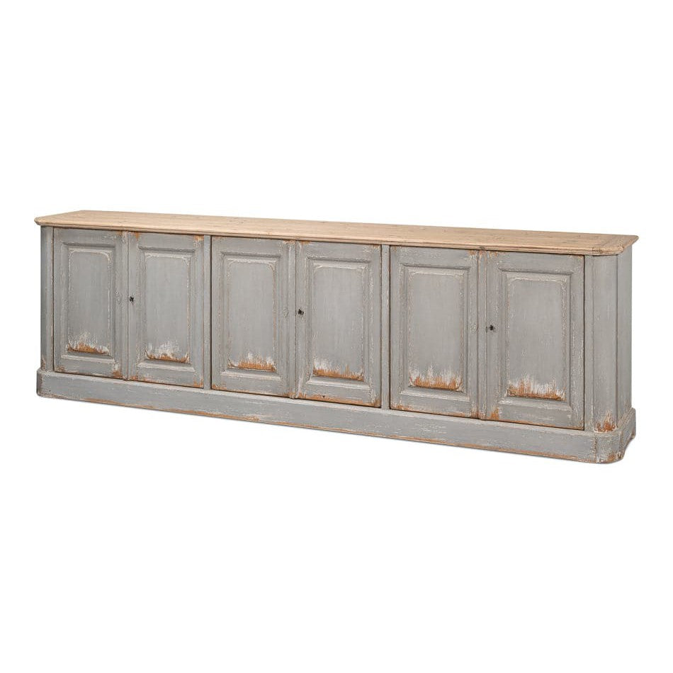 Karlsson Antique Swedish Grey Sideboard