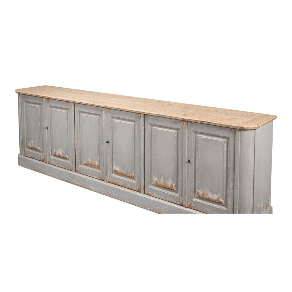 Karlsson Antique Swedish Grey Sideboard