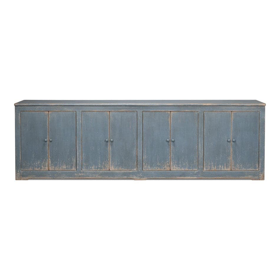 Eight Is Enough Sideboard-SARREID-SARREID-53886-Sideboards & CredenzasBlue/Grey-2-France and Son