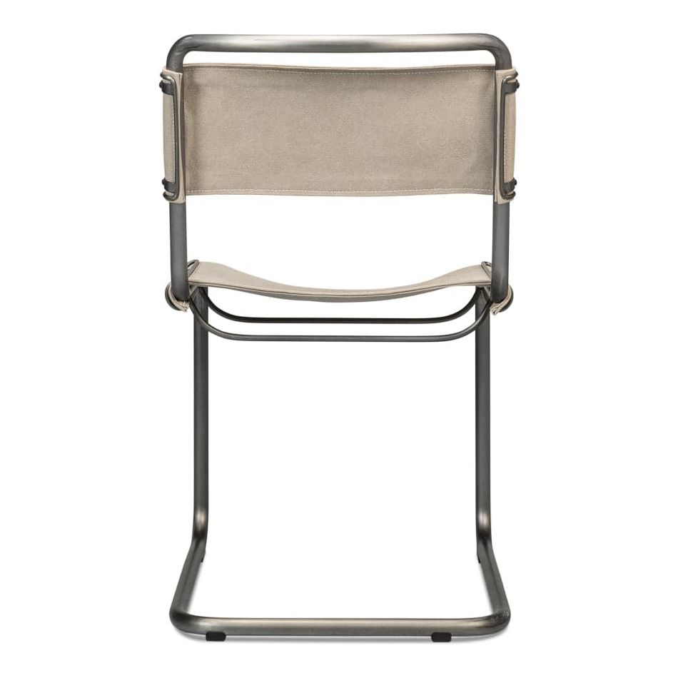 Patton Canvas Field Chair-SARREID-SARREID-53887-Dining Chairs-3-France and Son