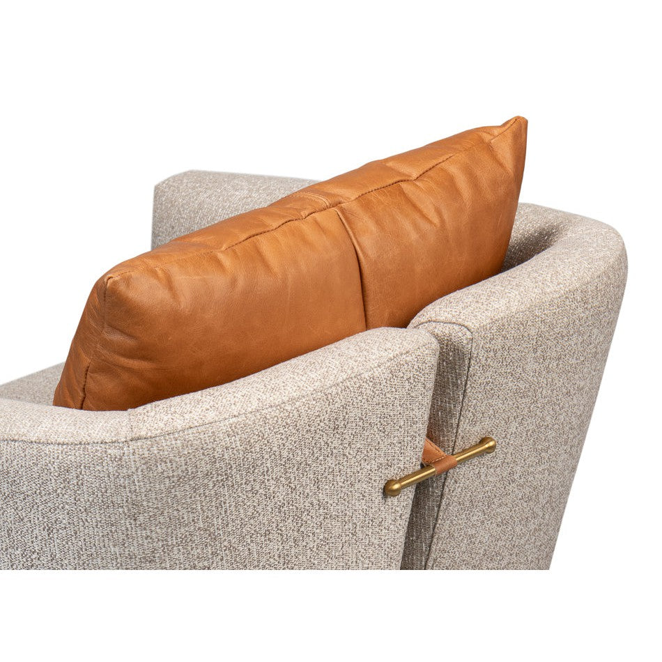 Bronson Swivel Chair-SARREID-SARREID-53888-Lounge Chairs-3-France and Son