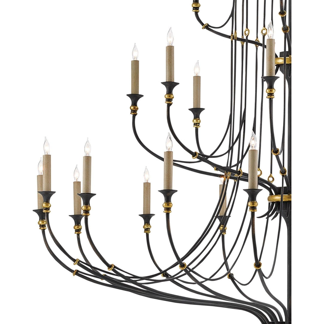 Folgate Grande Black Chandelier