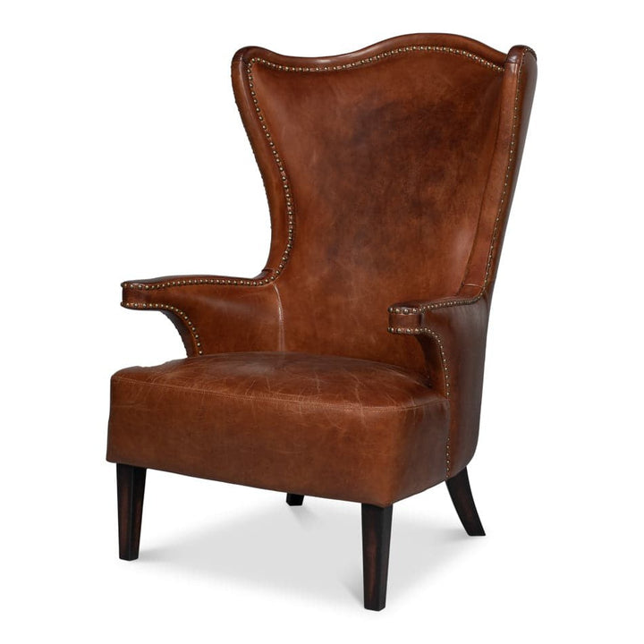 Drake Distilled Leather Chair