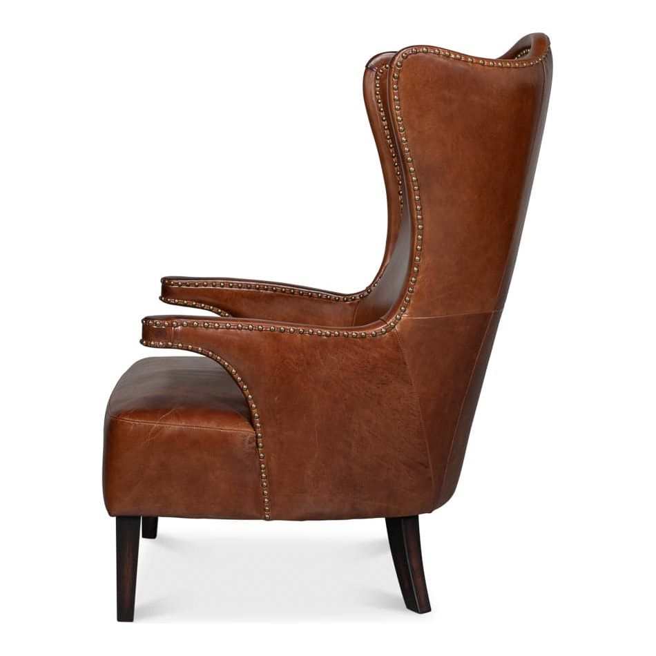 Drake Distilled Leather Chair