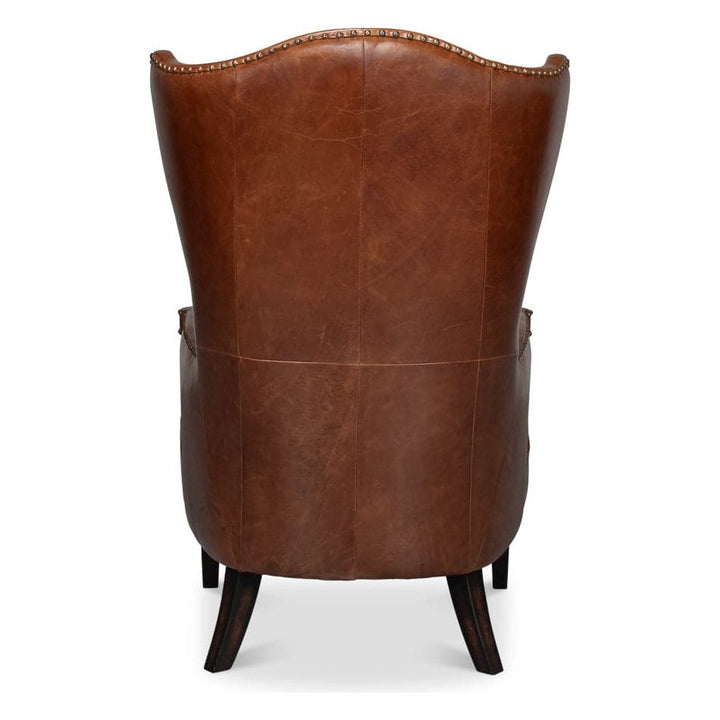 Drake Distilled Leather Chair