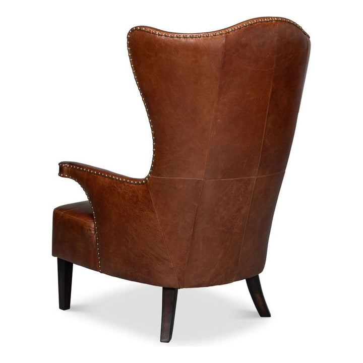 Drake Distilled Leather Chair