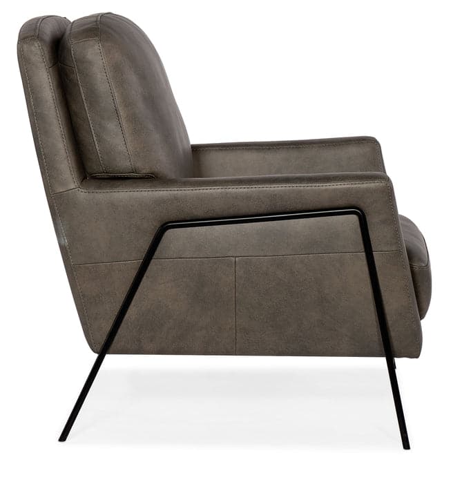 Amette Metal Frame Club Chair-Hooker-HOOKER-CC452-009-Lounge ChairsAnkur Sand-5-France and Son