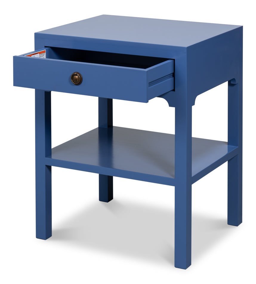 Windy Single Drawer Side Table - product view 3