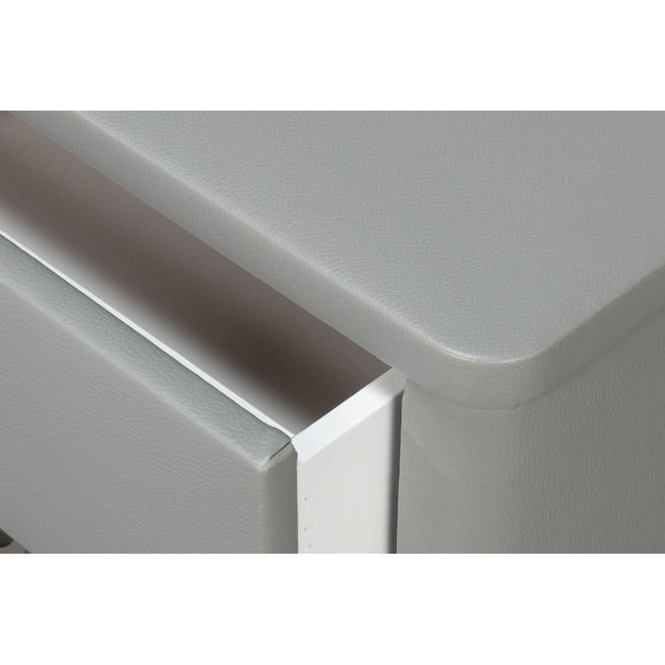 Avvolto Three Drawer Night Stand