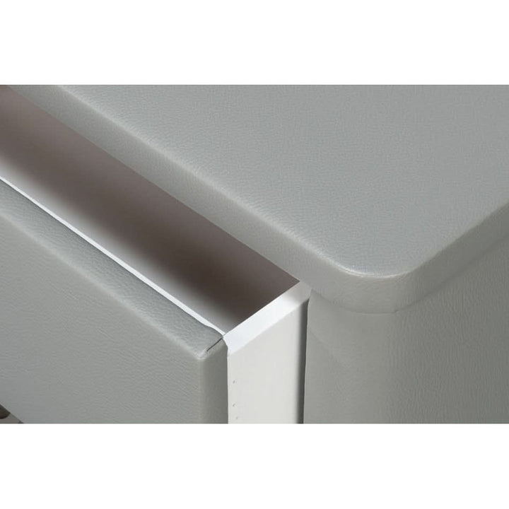 Avvolto Three Drawer Night Stand