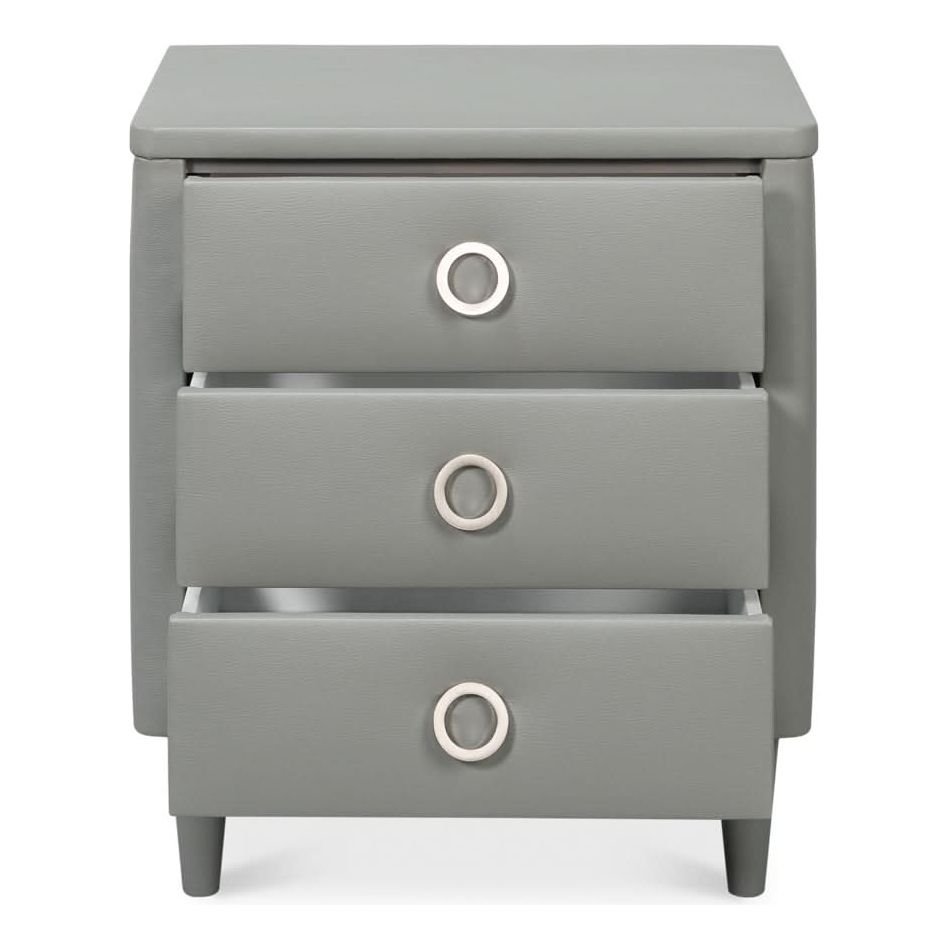 Nightstands Avvolto Three Drawer Night Stand