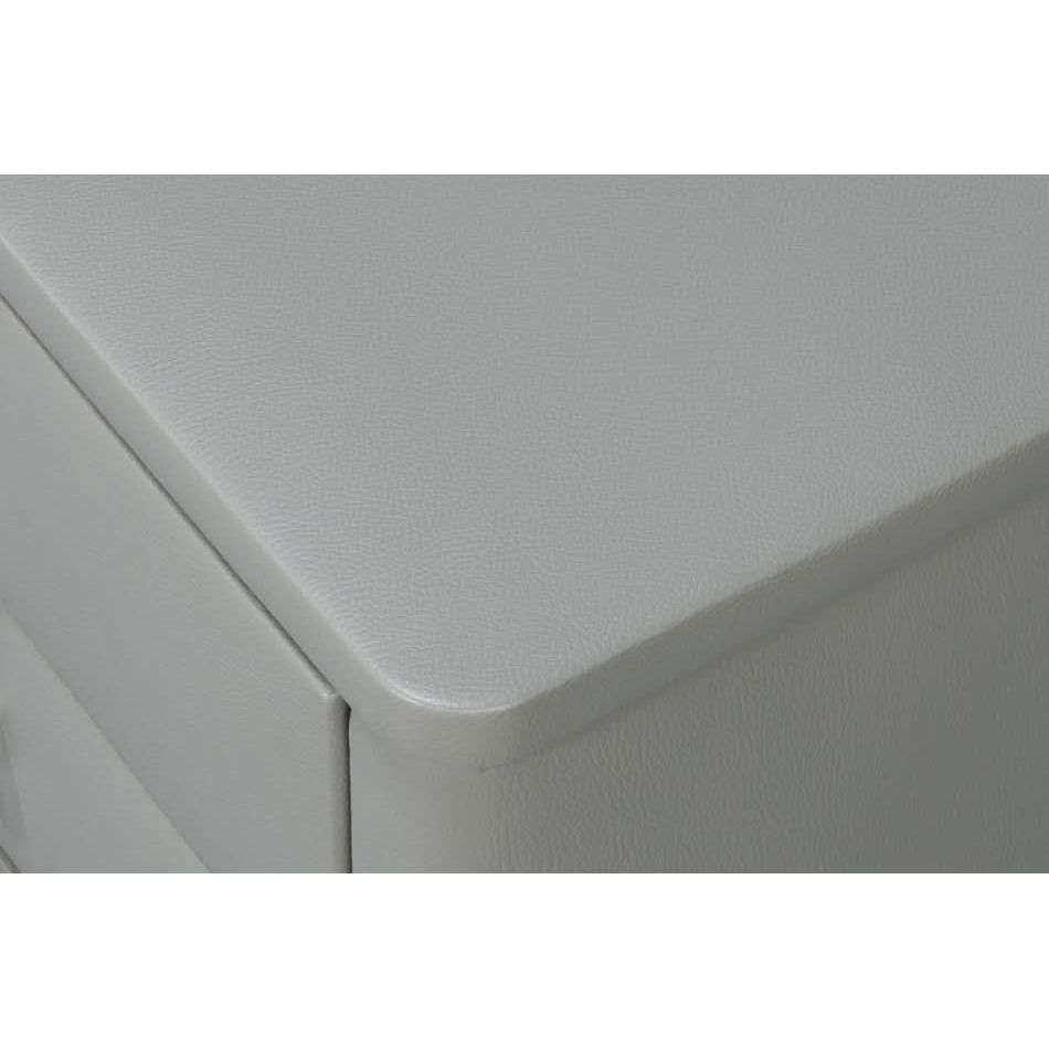 Avvolto Three Drawer Night Stand