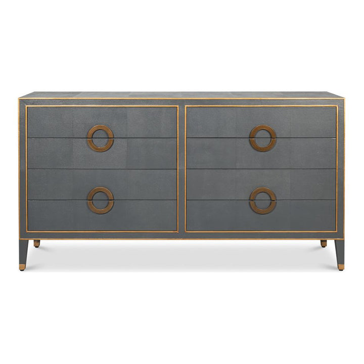 Gabriella 8-Drawer Chest Of Drawers Watercress