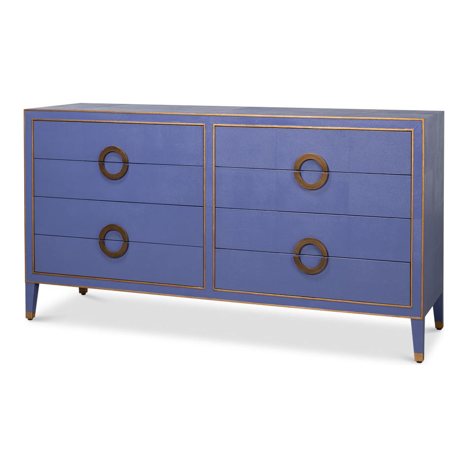 Gabriella 8-Drawer Chest Of Drawers Watercress