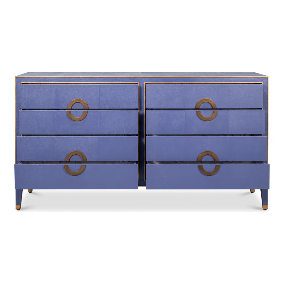 Gabriella 8-Drawer Chest Of Drawers Watercress