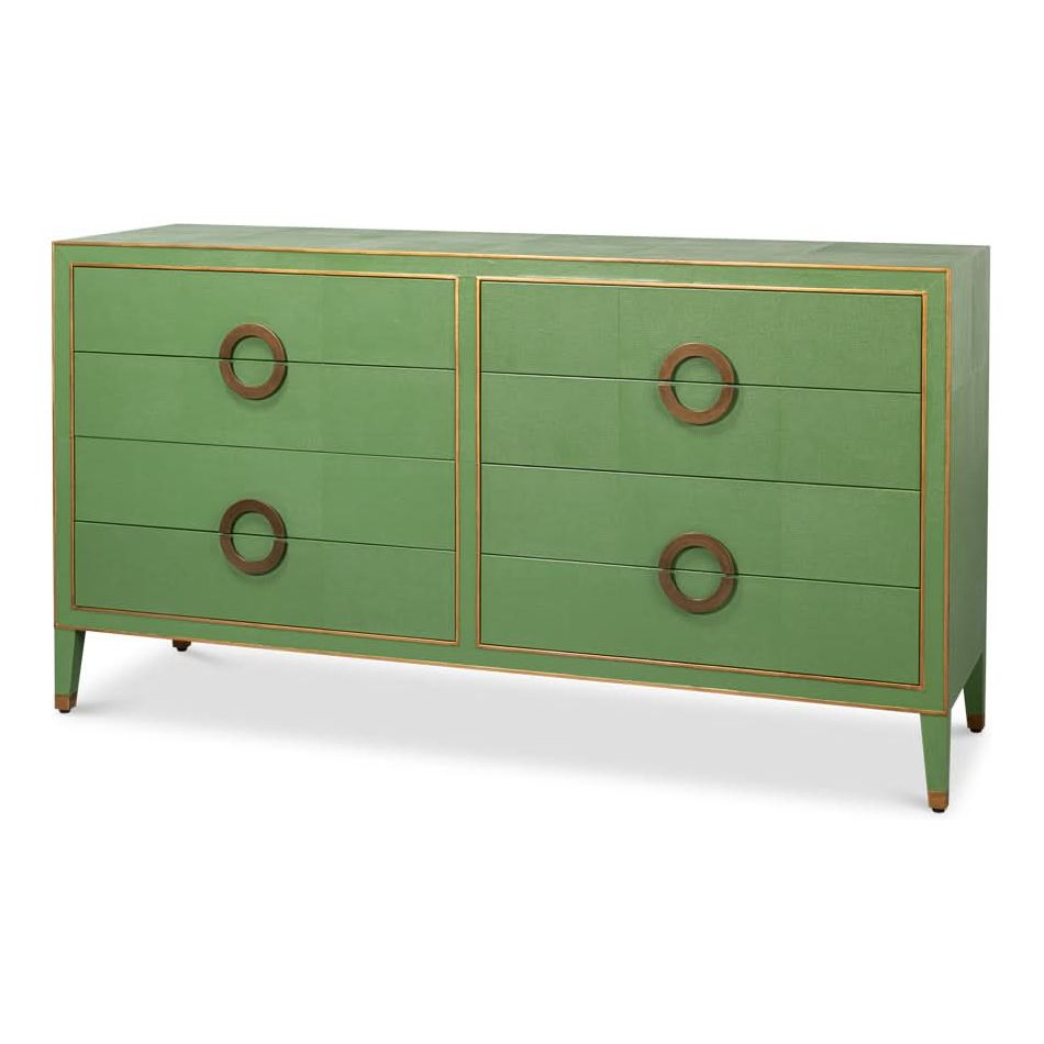 Dressers & Chests Gabriella 8-Drawer Chest Of Drawers Watercress