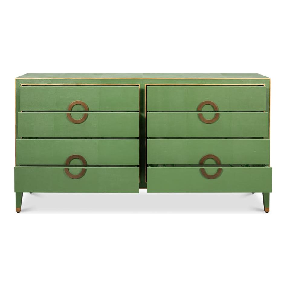 Dressers & Chests Gabriella 8-Drawer Chest Of Drawers Watercress