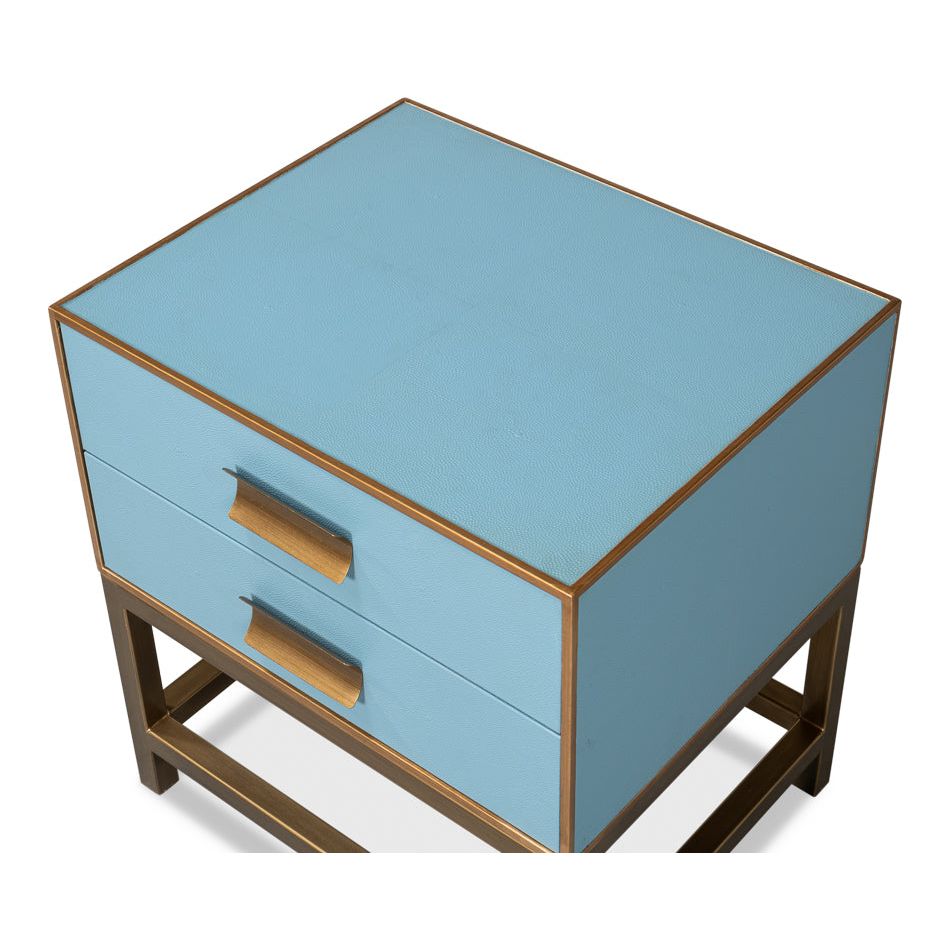 Gideon Shagreen Side Table