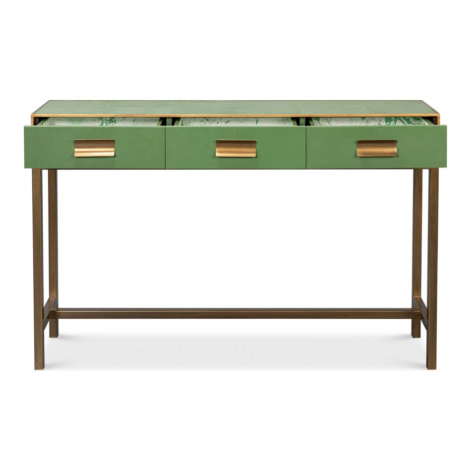 Gideon Shagreen Console Table