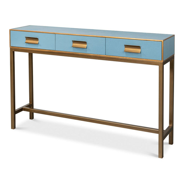 Gideon Shagreen Console Table