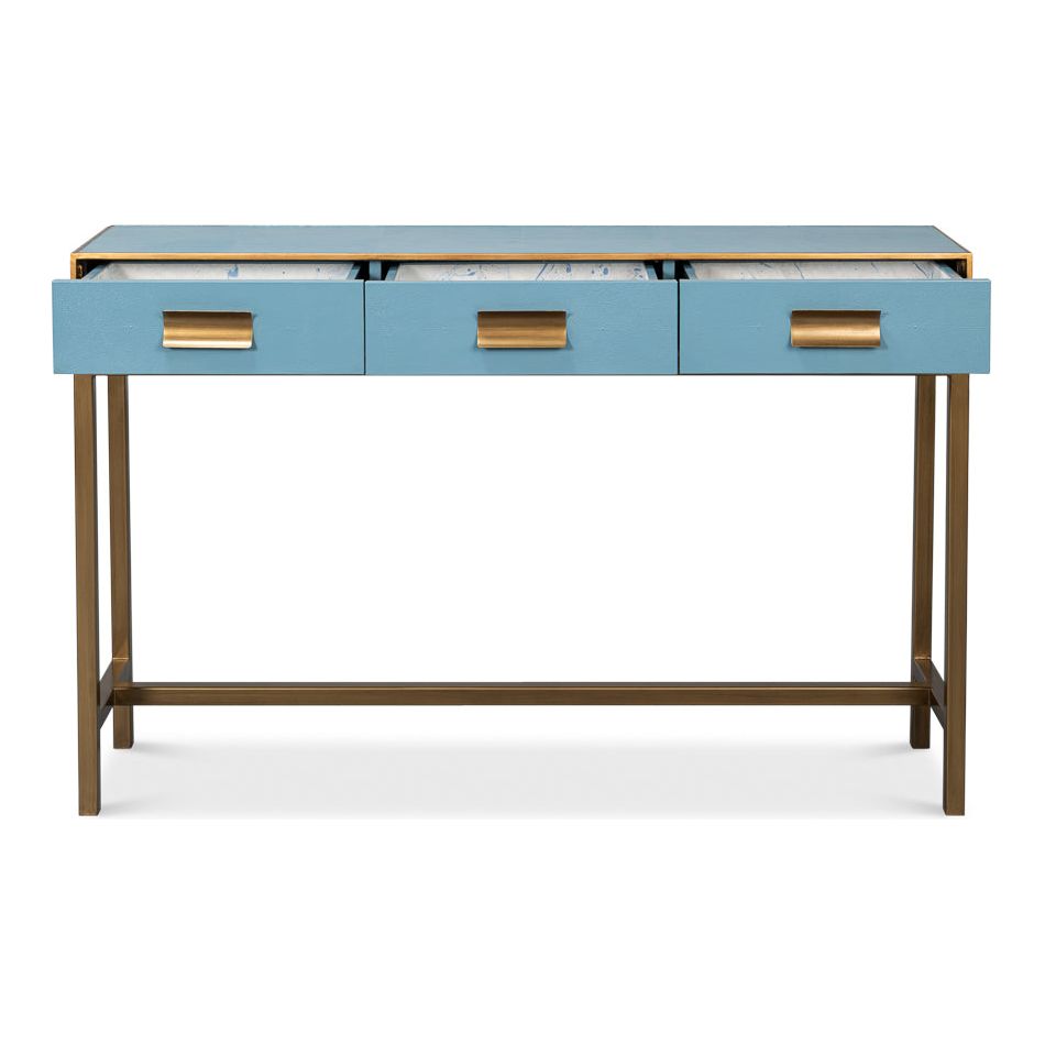 Gideon Shagreen Console Table