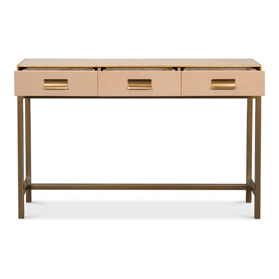 Gideon Shagreen Console Table