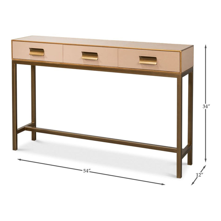 Gideon Shagreen Console Table