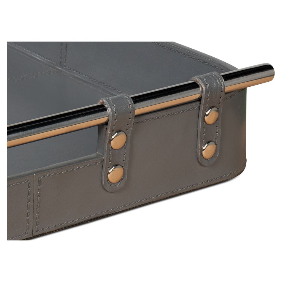 Safari Leather Tray