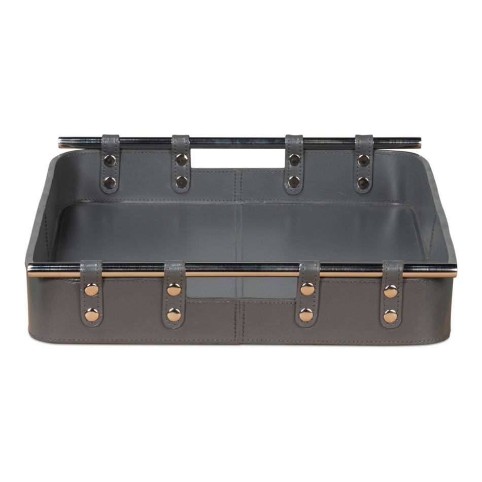 Safari Leather Tray