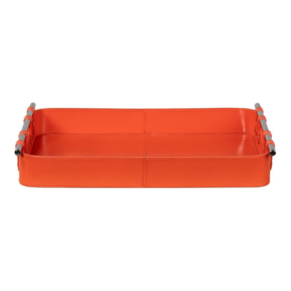 Safari Leather Tray