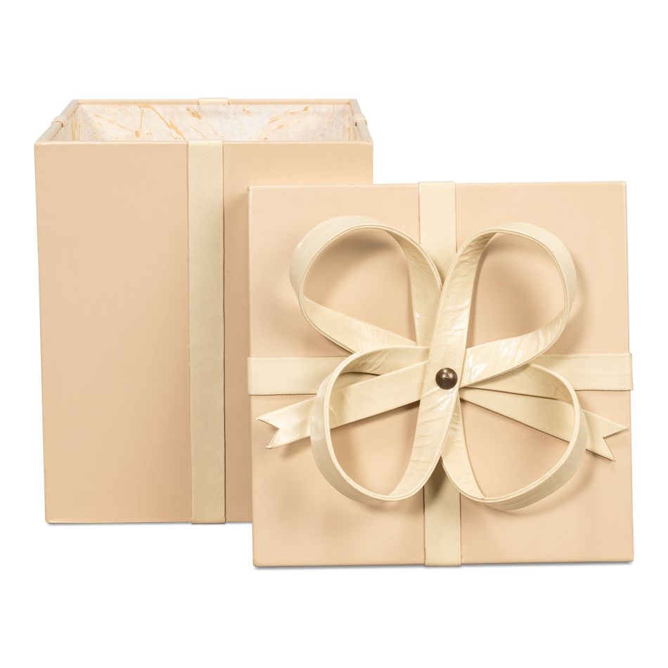 Ferrell Leather Holiday Boxes S/3 Navy
