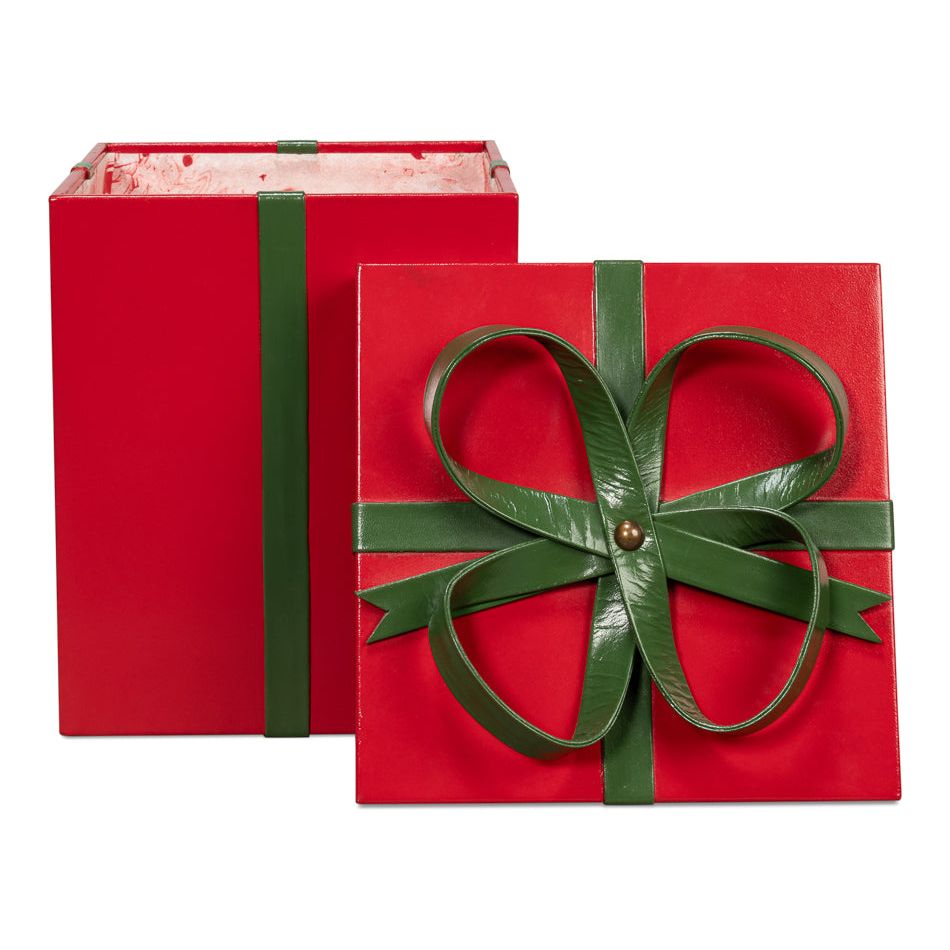 Ferrell Leather Holiday Boxes S/3 Navy