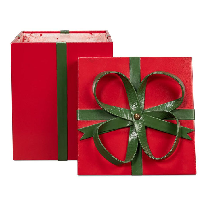Ferrell Leather Holiday Boxes S/3 Navy